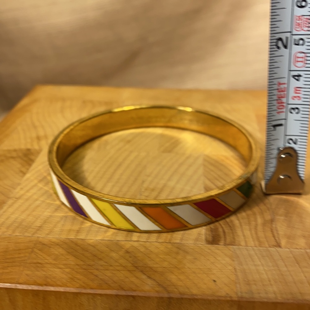 Kate Spade Flying Colors enameled bracelet rainbow - Picture 7 of 10